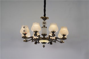 仿古中式吊灯,现代与传统元素相结合